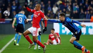 UEFA Şampiyonlar Ligi: Club Brugge: 0 - Benfica: 2