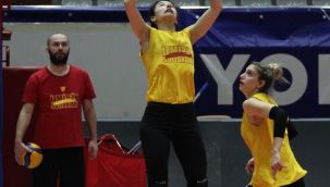 Göztepe Voleybol İstanbul BBSK maçının hazırlıklarını sürdürdü
