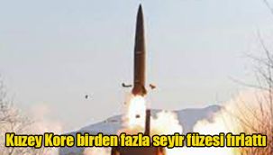 Kuzey Kore birden fazla seyir füzesi fırlattı