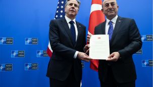 Bakan Çavuşoğlu: Finlandiya'nın NATO'ya katılım onay belgesini ABD'ye teslim ettik