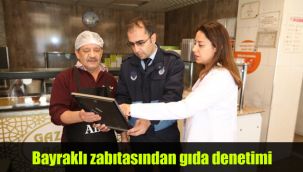 Bayraklı zabıtasından gıda denetimi