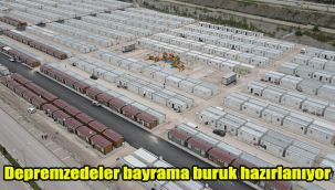 Depremzedeler, bayrama buruk hazırlanıyor