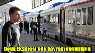 Doğu Ekspresi'nde bayram yoğunluğu