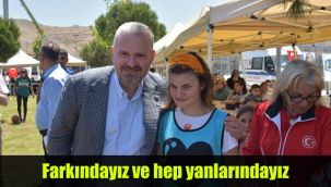 Farkındayız ve hep yanlarındayız