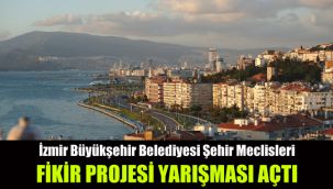 İzmir Büyükşehir Belediyesi, Şehir Meclisleri fikir projesi yarışması açtı