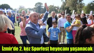 İzmir'de ikinci kez Sporfest heyecanı yaşanacak
