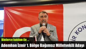 İzmir Konfederasyonu Başkanı Ferhan Ademhan Milletvekili Adaylığını Açıkladı
