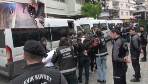 Kahvehaneye silahlı saldırı olayında 5 şüpheli adliyede