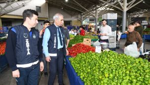 Karabağlar'da bayram öncesi sıkı denetim