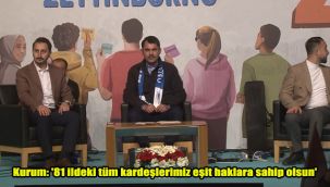 Kurum: '81 ildeki tüm kardeşlerimiz eşit haklara sahip olsun'