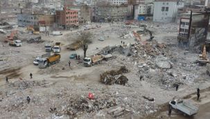 Malatya'daki yıkım havadan görüntülendi