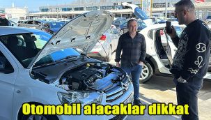 Otomobil alacaklar dikkat