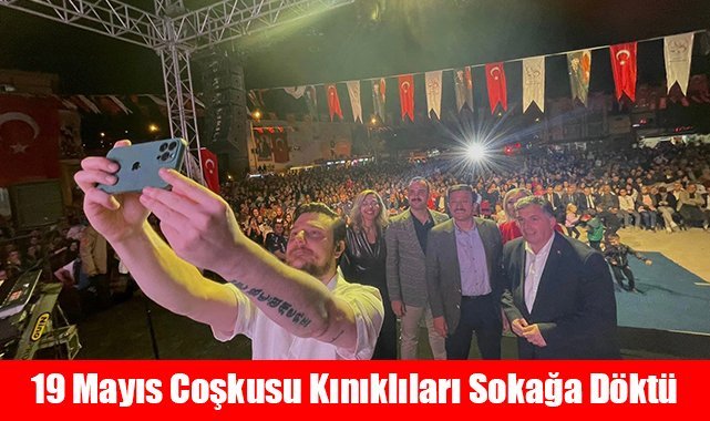 19 Mayıs Coşkusu Kınıklıları Sokağa Döktü: Kınıklılar 19 Mayıs’ta Ekin Uzunlar ile Coştu
