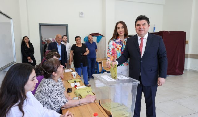 Başkan Kılıç, oyunu kullandı: Güzel günler bizleri bekliyor