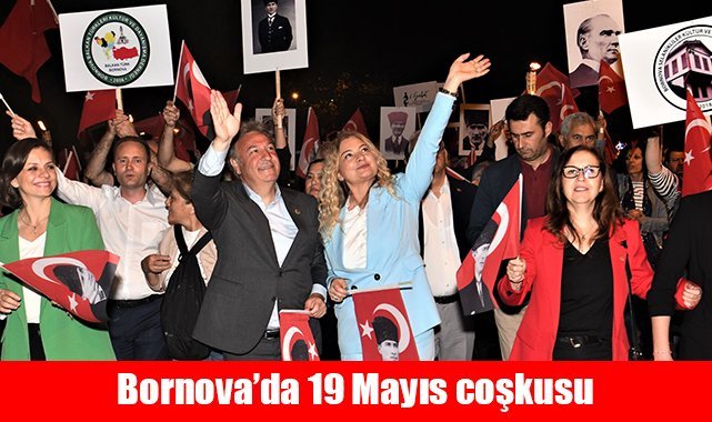 Bornova’da 19 Mayıs coşkusu