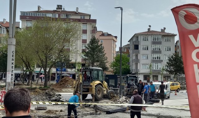 Çerkezköy'de doğal gaz paniği
