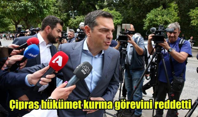 Çipras hükümet kurma görevini reddetti