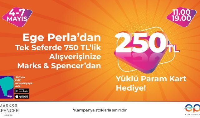 Ege Perla'dan Harcadıkça Kazandıran Kampanya