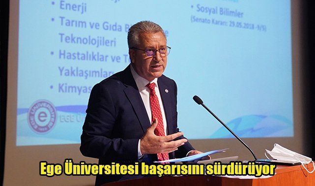 Ege Üniversitesi başarısını sürdürüyor