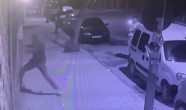 Elazığ'da bir garip olay: Biri kırdı, diğeri kaydetti