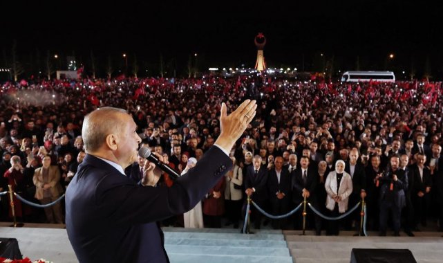Erdoğan'dan Cumhurbaşkanlığı Külliyesi'nde tarihi konuşma