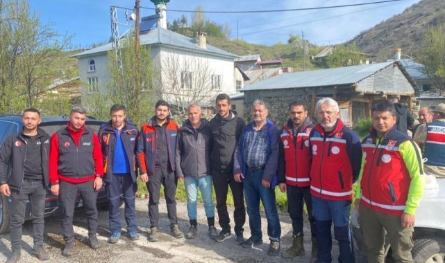 Erzincan'da kaybolan 2 kişi 10 saat sonra bulundu