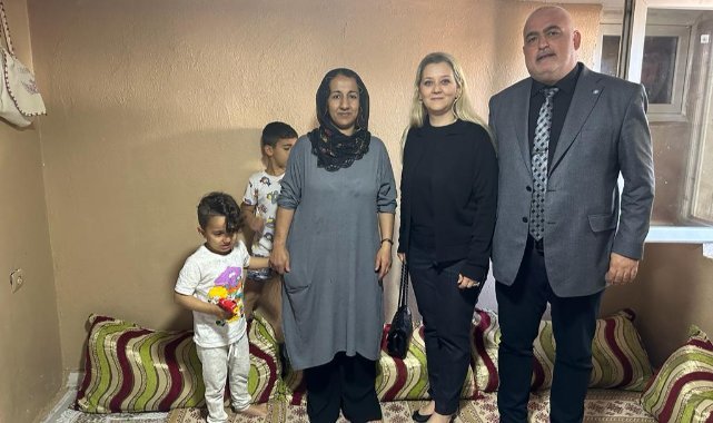 İYİ Partili Keskin çocukları mutlu günlerinde yalnız bırakmadı