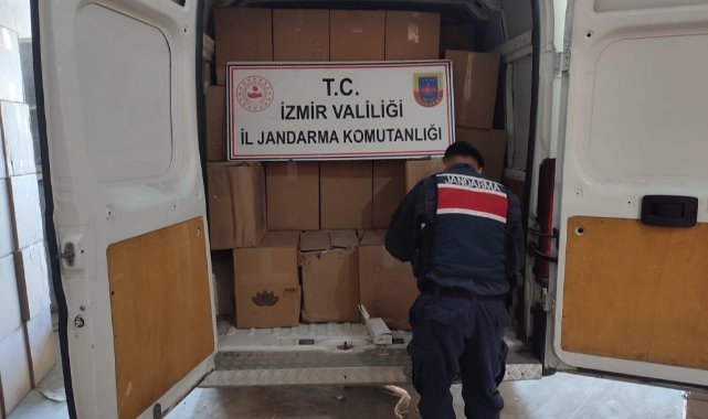 İzmir'de 34 milyon 740 bin kaçak makaron ele geçirildi