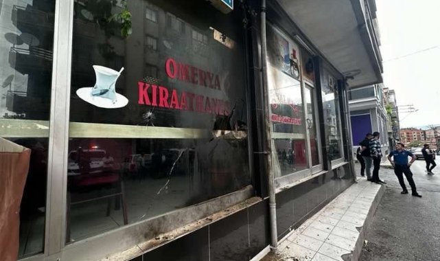 İzmir'de kıraathaneye molotoflu saldırı