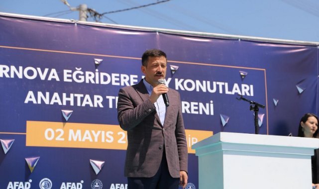 İzmir’deki heyelan mağdurları yeni evlerine kavuştu