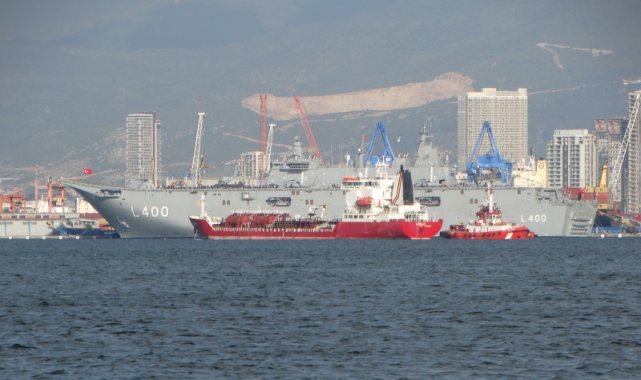 İzmirli L400 Anadolu Savaş Gemisin Çok Sevdi