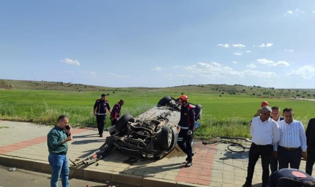 Mardin'de aynı noktada 2 farklı kaza