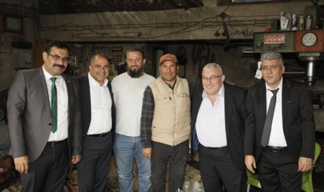 MHPli Vekil adayı Uçak'tan Köprübaşı halkına ziyaret