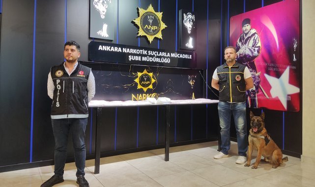 Okul servisinde 7 milyon liralık metamfetamin ele geçirildi