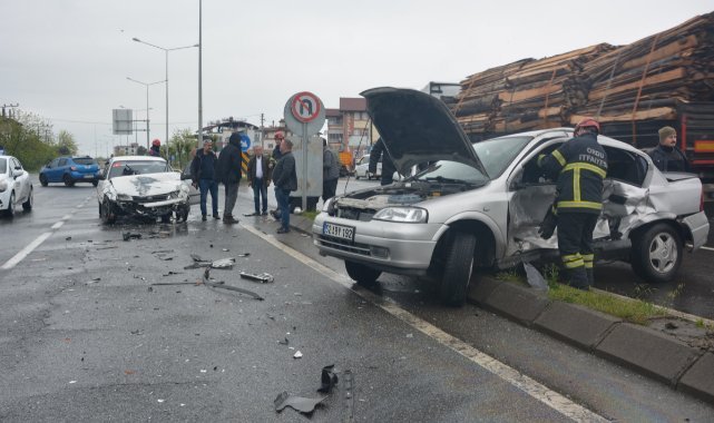 Ordu'da trafik kazası