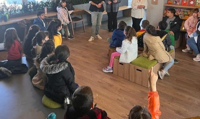 Salihli’de çocuklar jeotermal ile buluşuyor