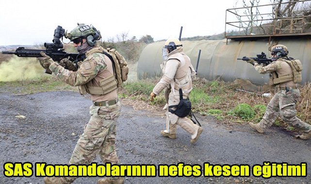 SAS Komandolarının nefes kesen eğitimi