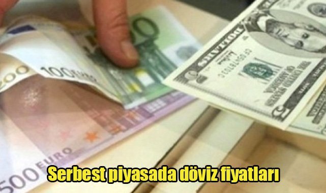 Serbest piyasada döviz fiyatları