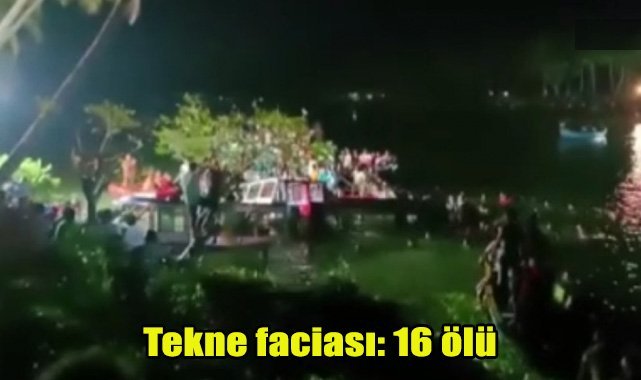 Tekne faciası: 16 ölü