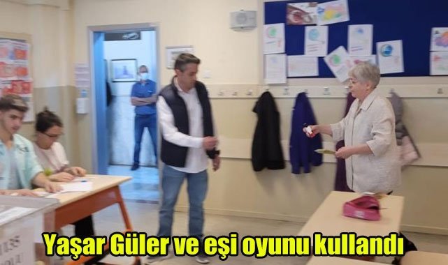 Yaşar Güler ve eşi oyunu kullandı