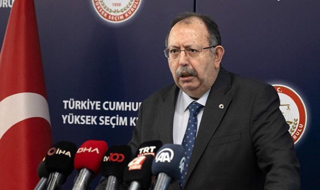 YSK Başkanı Ahmet Yener: Yayın yasağı kalktı