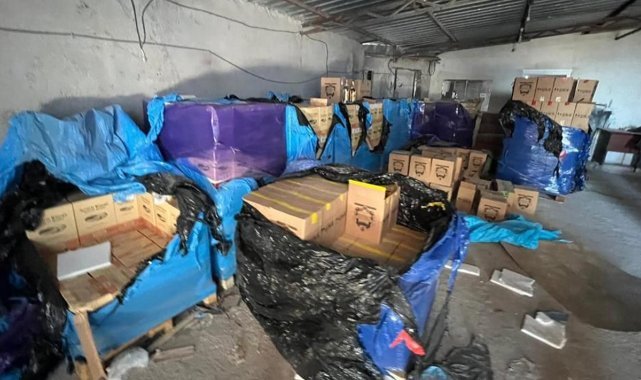 13 bin şişe sahte içki ele geçirildi