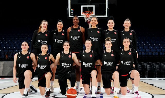 A Milli Kadın Basketbol Takımı, şampiyonaya Sırbistan ile başlayacak