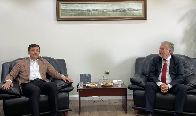 AK Partili Hamza Dağ'dan Yalçın Ata'ya ziyaret