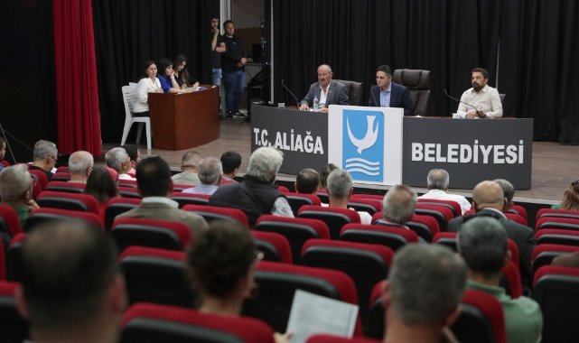 Aliağa Belediye Meclisi Haziran Ayı Olağan Toplantısı Yapıldı