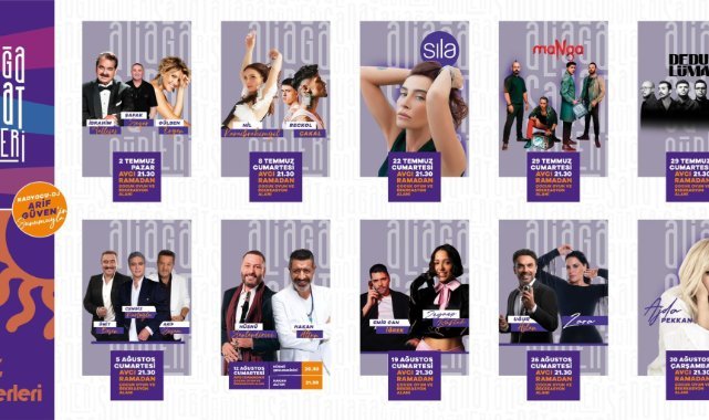 Aliağa Sanat Günleri Yaz Konserleri Başlıyor