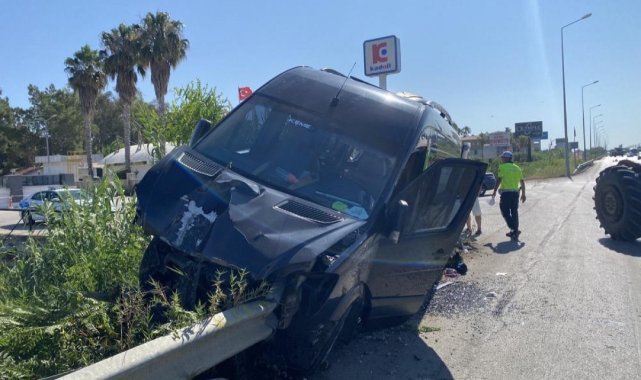 Antalya'da dehşete düşüren kaza