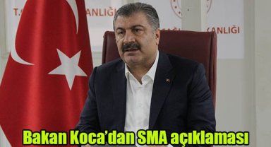 Bakan Koca'dan SMA açıklaması