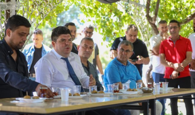 Başkan Kılıç, mesai arkadaşlarıyla bayramlaştı