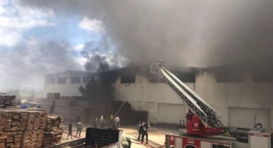 Başkent'te korkutan yangın